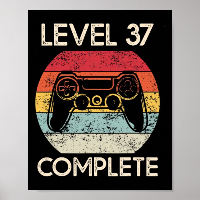 Affiche Anniversaire de Mariage Couples Mari Gamer Drôle M (Devant)
