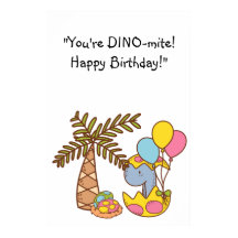 Anniversaire DINO-mite