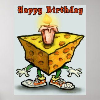 Affiche Anniversaire du fromage