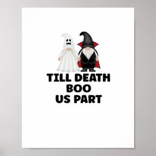 Affiche Anniversaire du Mariage d'Halloween - Jusqu'à la m