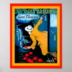 Affiche Annonce 1922 (copie) d'affiche de machine de café