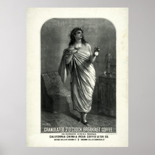 Affiche Annonce café vintage 1896