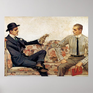 Affiche Annonce de Arrow Collar, 1912 par Leyendecker