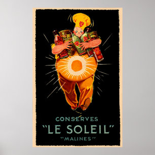 Affiche Annonce de cru de Le Soleil Conserves