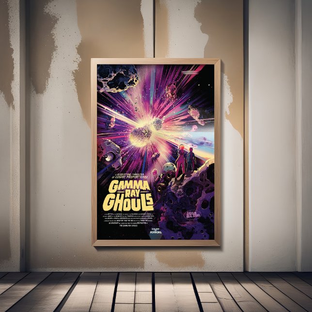 Affiche Annonce De Film D'Horreur Sci-Fi, Gamma Ray Ghouls (Créateur téléchargé)