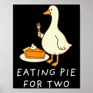 Affiche Annonce de grossesse drôle de couples de Thanksgiv