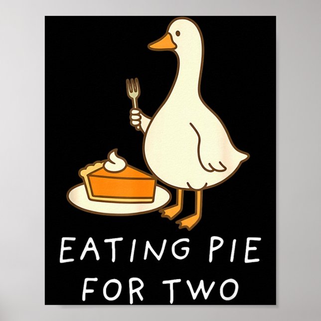 Affiche Annonce de grossesse drôle de couples de Thanksgiv (Devant)