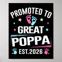 Annonce de grossesse Promu Grand Papa Est 2026