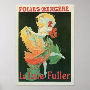 Affiche Annonce de Loïe d'art de La française vintage de