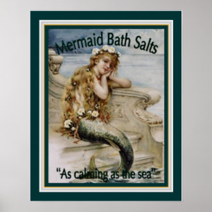 Affiche Annonce des années 1920 pour les sels de bain de s