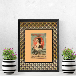 Affiche Annonce d'exposition Willette française