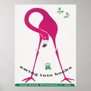 Affiche Annonce Livres vintages