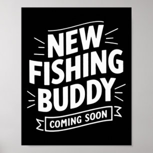 Affiche Annonce Nouveau Compagnon de Pêche à Venir Bientôt