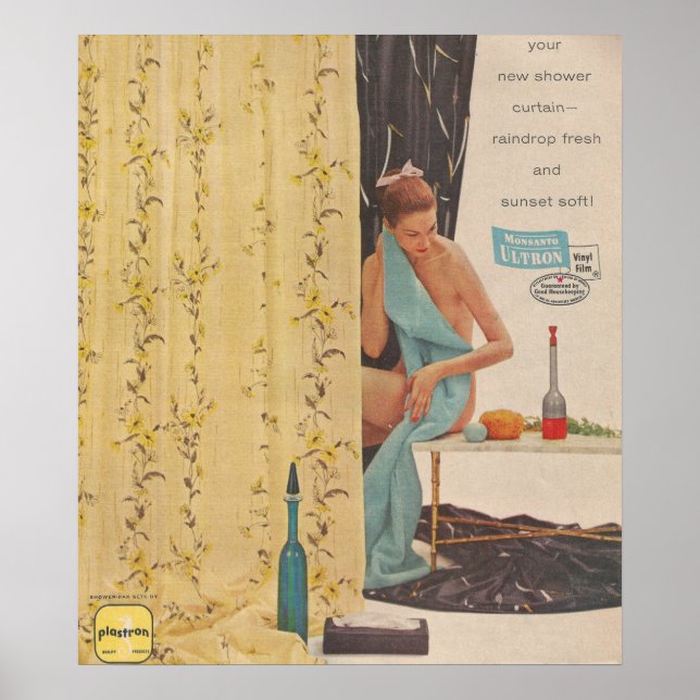 Affiche Annonce Plastron 1957 (Devant)