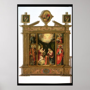 Affiche Annonciation, 1581