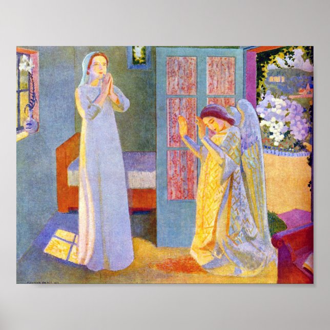 Affiche Annonciation, Maurice Denis (Devant)