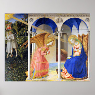 Affiche ANNUNCIATION by Fra Beato Angelico