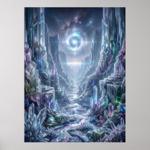 Affiche Anomalie lumineuse de Crystal Canyon