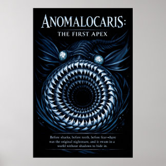 Affiche Anomalocaris Le Premier Art Apex