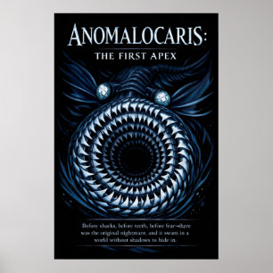 Affiche Anomalocaris Le Premier Art Apex