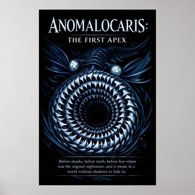 Affiche Anomalocaris Le Premier Art Apex (Devant)