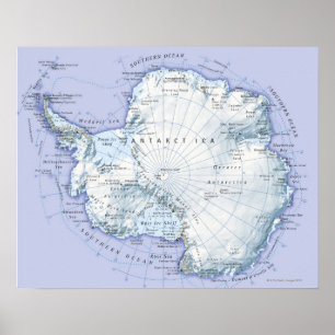 Affiche Antarctique