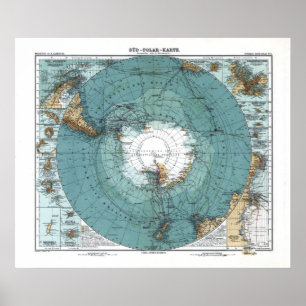 Affiche Antarctique