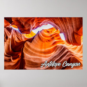 Affiche Antelope Canyon, Page, Arizona, USA
