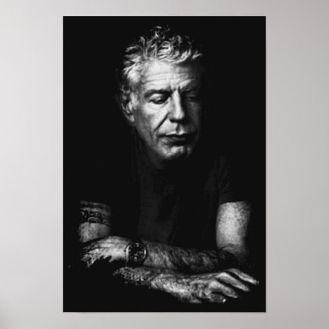 Affiche Anthony Bourdaim (Devant)