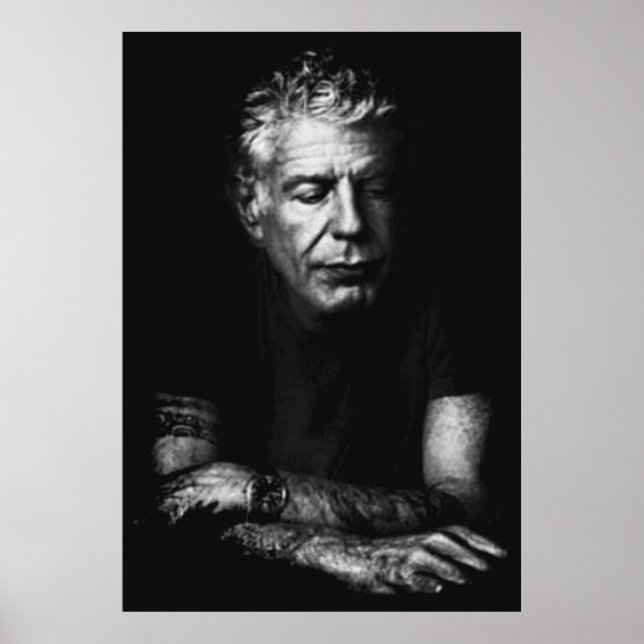 Affiche Anthony Bourdaim (Devant)