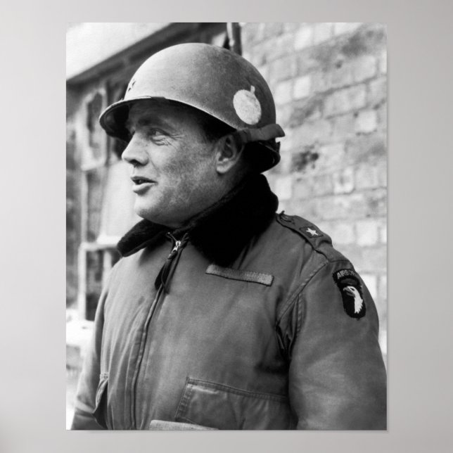 Affiche Anthony McAuliffe - Bataille de la Bulge (Devant)