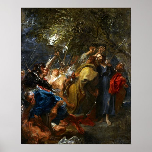 Affiche Anthony van Dyck The Betrayal of Christ (Devant)