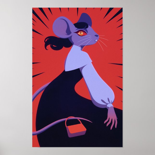 Affiche Anthro Rat (Devant)