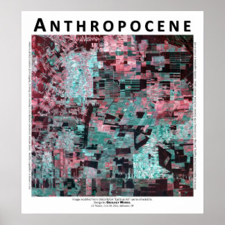 Affiche Anthropocène III - Forêt pluviale bolivienne