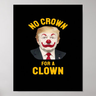 Affiche Anti-Couronne pour un Clown