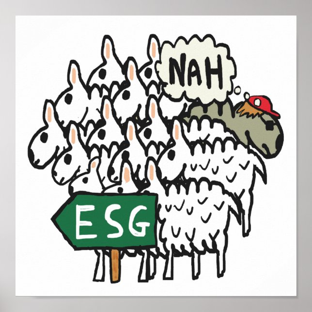 Affiche Anti ESG (Devant)
