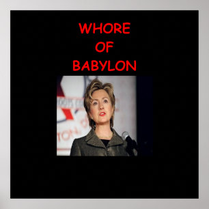 Affiche anti-hillary 2016