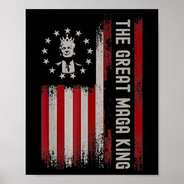 Affiche Anti Joe Biden Ultra Maga Le Retour Du Grand (Devant)