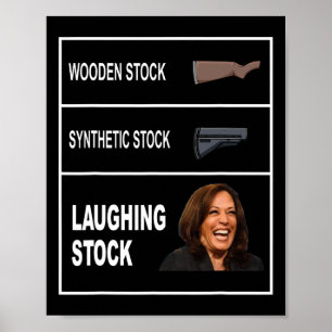 Affiche Anti-kamala Harris sujet de rire drôle Républicain