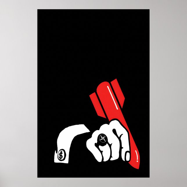 Affiche anti OTAN d'Allemagne de l'Est (Devant)