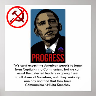 Affiche Anti-socialisme