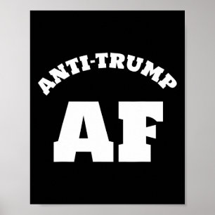 Affiche Anti Trump Af Shirt Résiste 45 Manifestation d'Imp