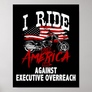 Affiche Anti Trump Biker Résiste Contre Le Overreac Exécut