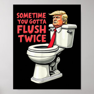 Affiche Anti Trump Drôle Parfois On Doit Se Retirer Deux F