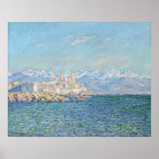 Affiche Antibes, Effet après-midi - Claude Monet