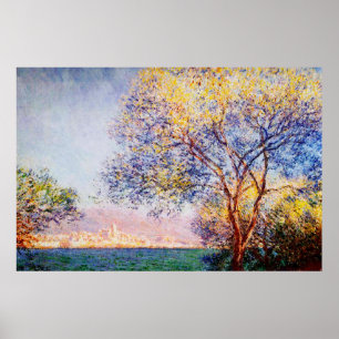 Affiche Antibes in the morning,1888