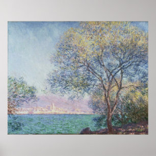 Affiche Antibes in the Morning, Claude Monet, 1888