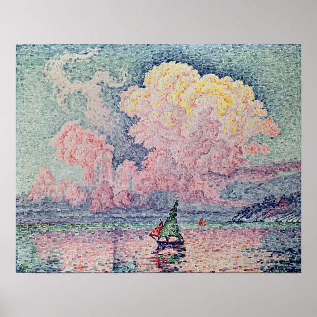 Affiche Antibes, le nuage rose, 1916 (Devant)