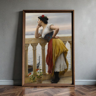 Affiche Anticipation par Eugene de Blaas
