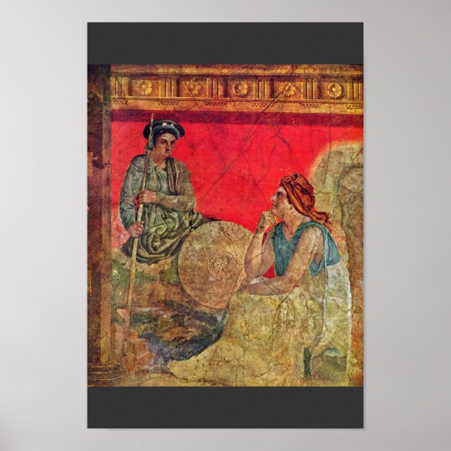 Affiche Antigonus Et Sa Mère Détail Par Pompejanischer (Devant)